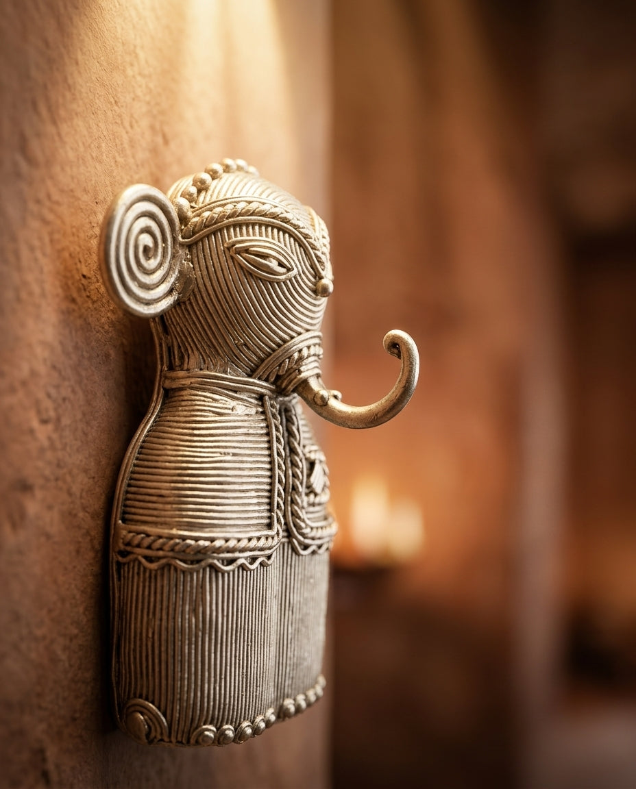 Dhokra Elephant Hook — Gaja