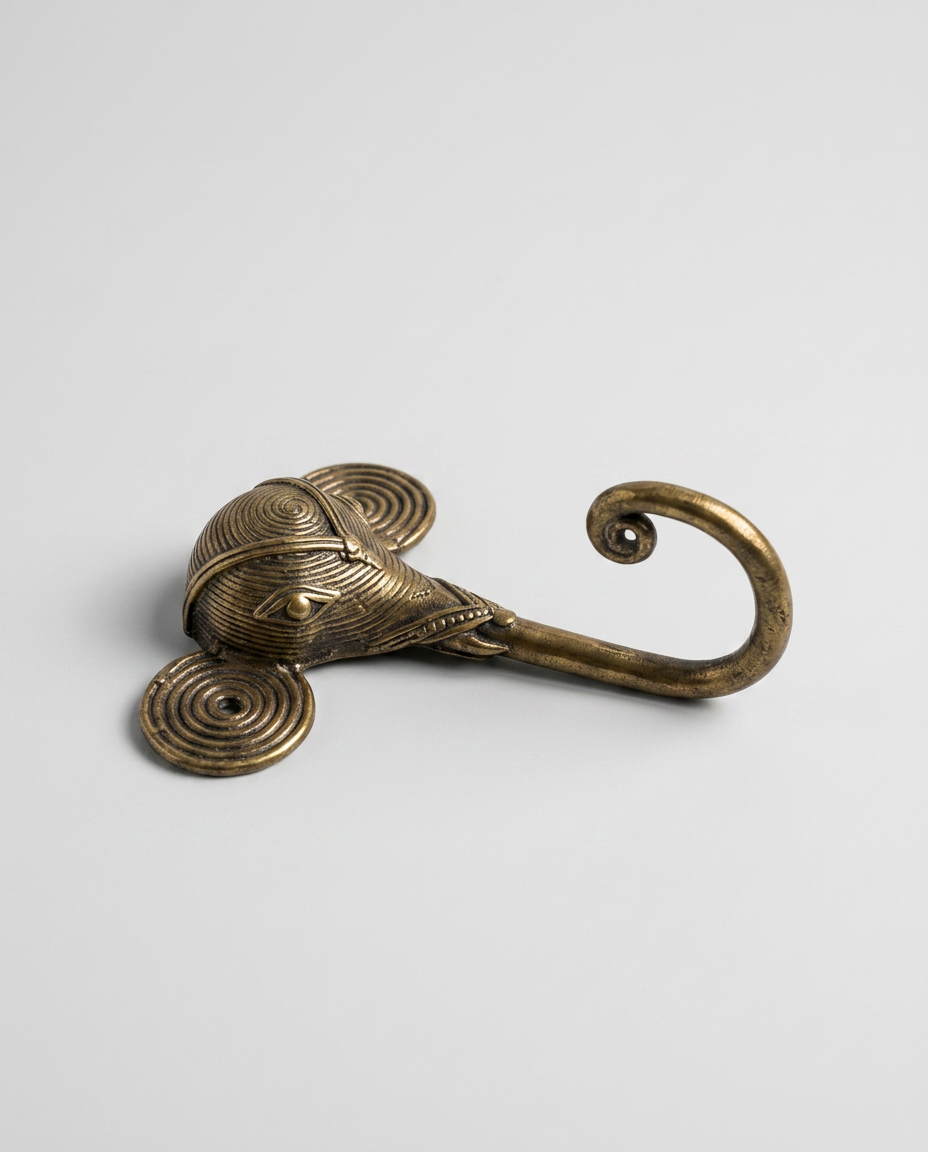Dhokra Elephant Hook
