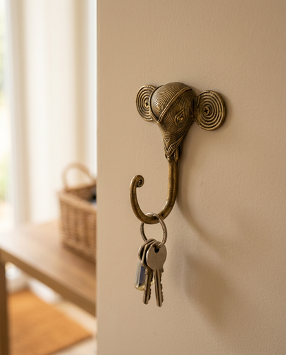 Dhokra Elephant Hook