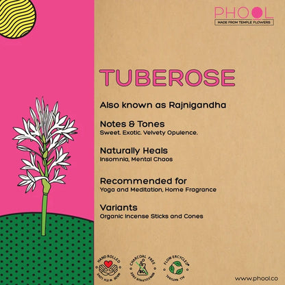 Natural Incense Sticks – Tuberose