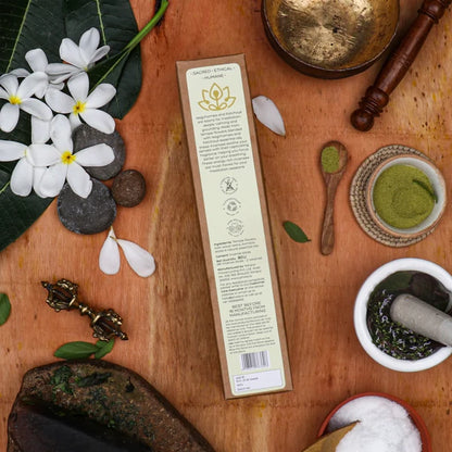 Meditation Pack – Natural Incense Sticks (Nagchampa &amp; Patchouli)