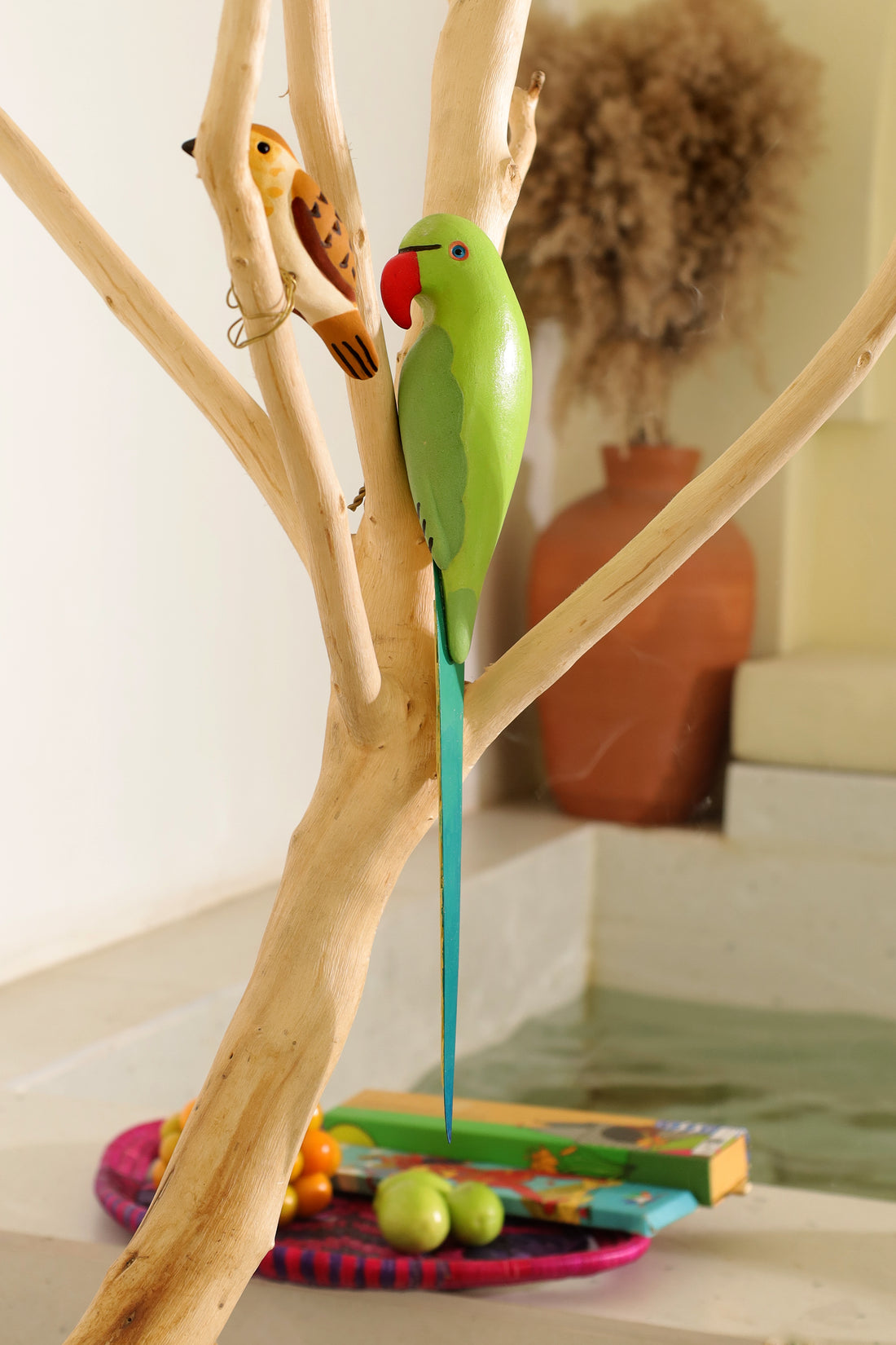 Indian Parakeet (Set of 2)