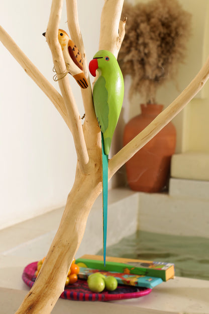 Indian Parakeet (Set of 2)