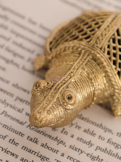 Dhokra Miniature Tortoise