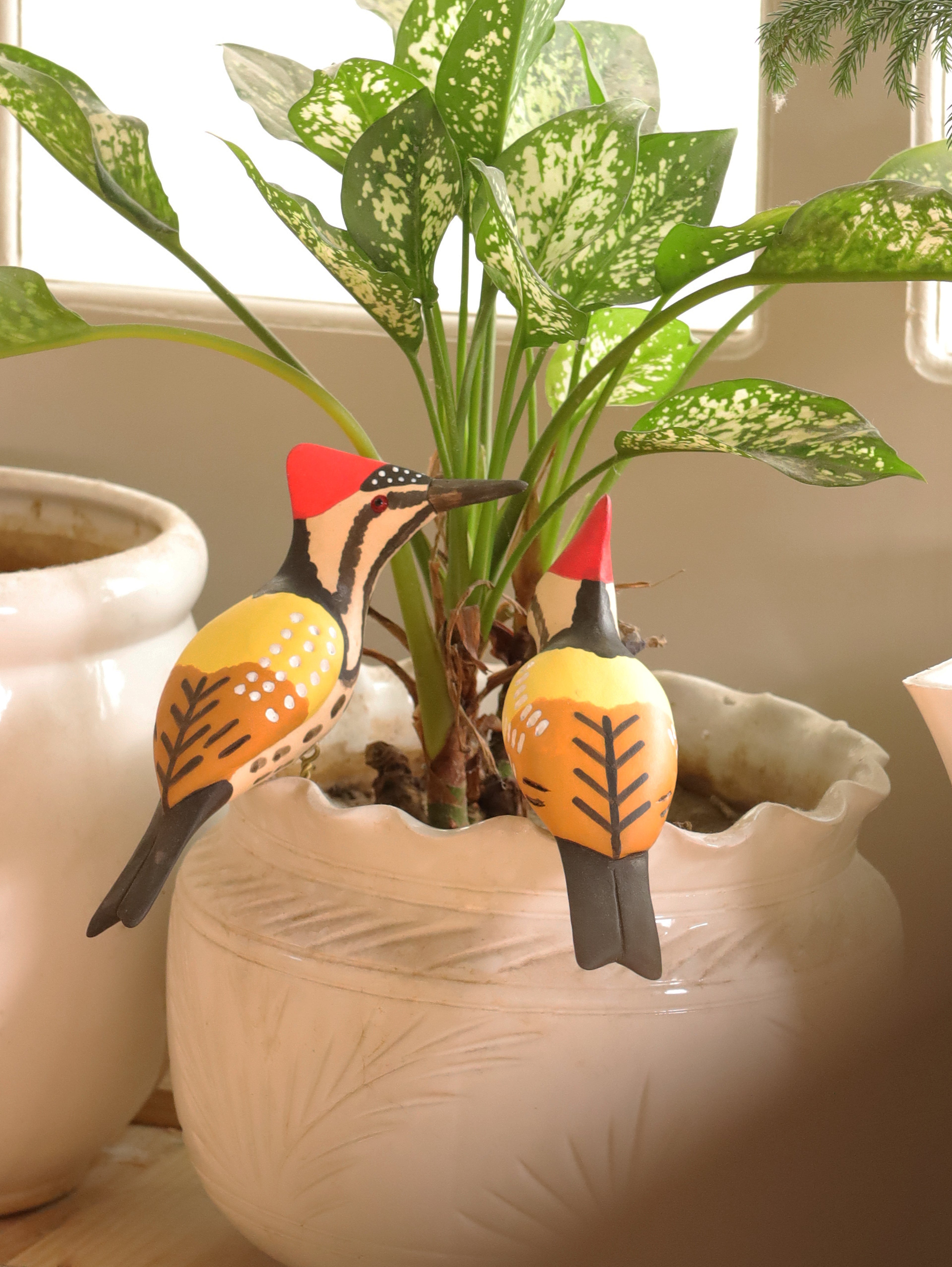 Scarlet Drummer (Set of 2)