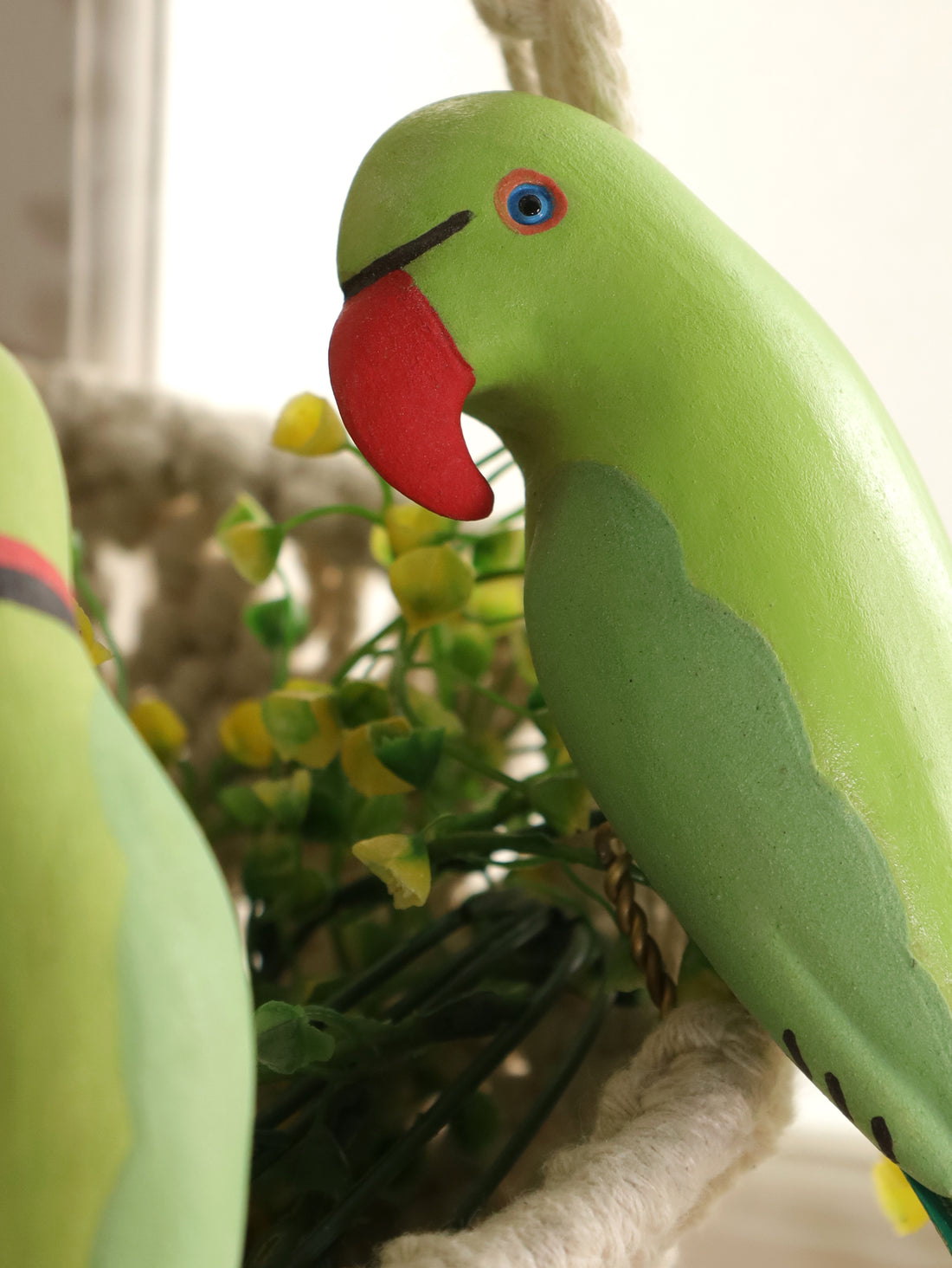 Indian Parakeet (Set of 2)