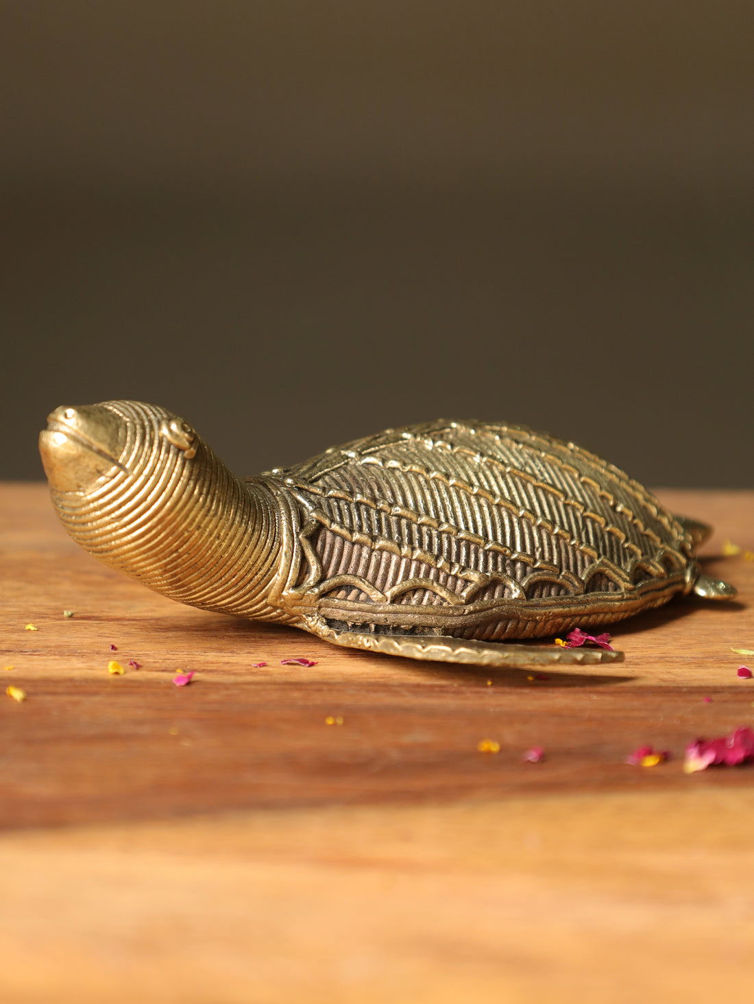 Dhokra Turtle Figurine