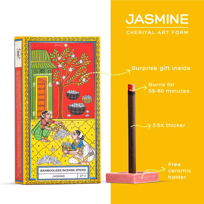 Bambooless Incense Sticks - Jasmine