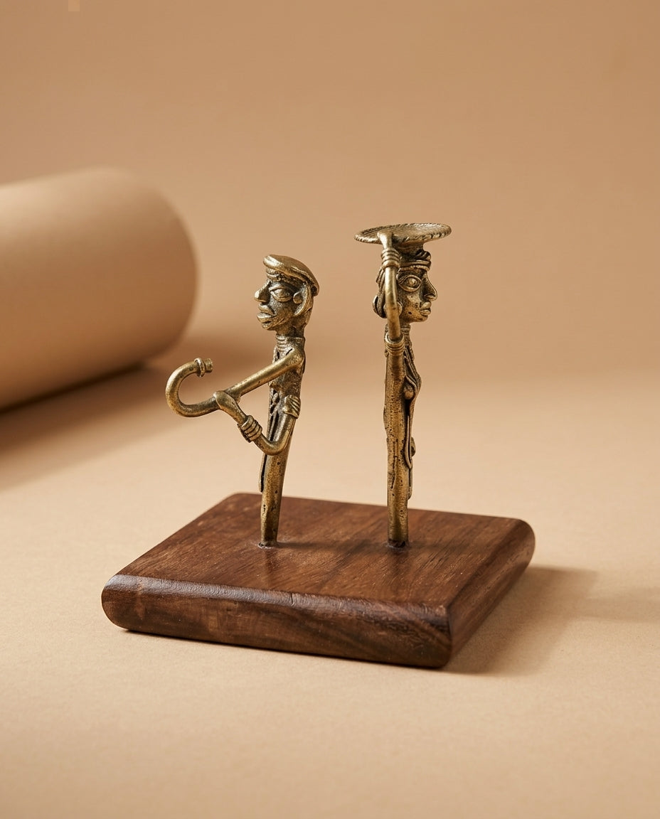 Dhokra Men &amp; Women Napkin Holder