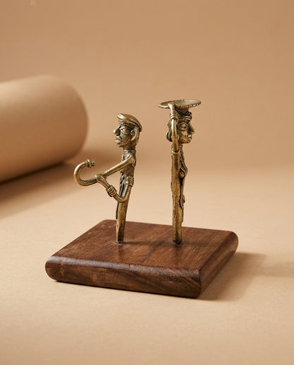Dhokra Men &amp; Women Napkin Holder