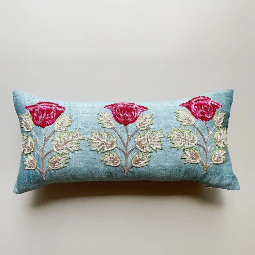 Rosewood Charm Cushion Cover