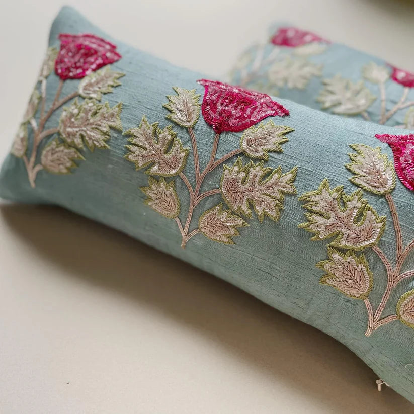 Rosewood Charm Cushion Cover