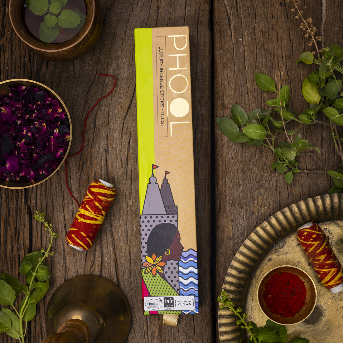 Natural Incense Sticks - Tulsi