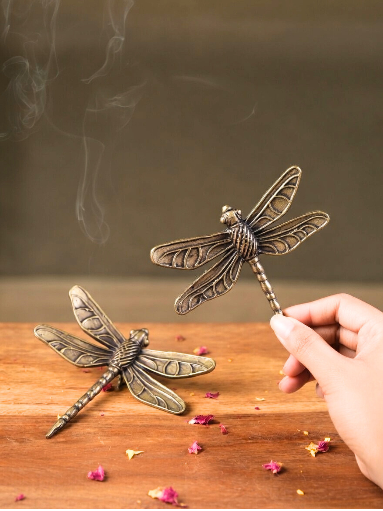 Dhokra Dragonfly (Set of 2)