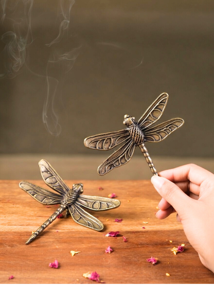 Dhokra Dragonfly (Set of 2)