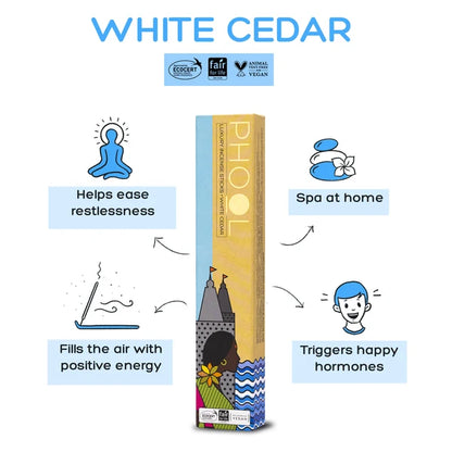 Natural Incense Sticks – White Cedar
