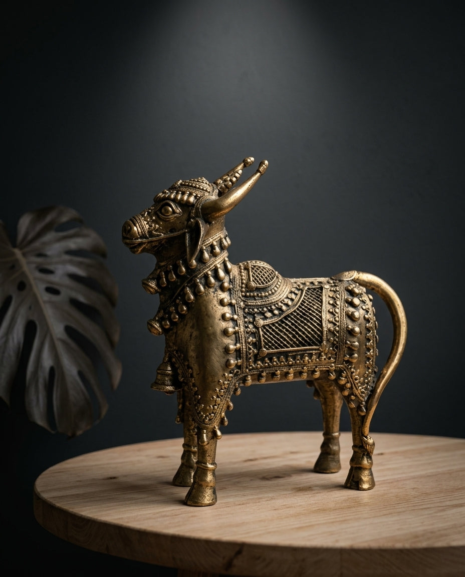 Dhokra Nandi — The Standing Sacred Bull