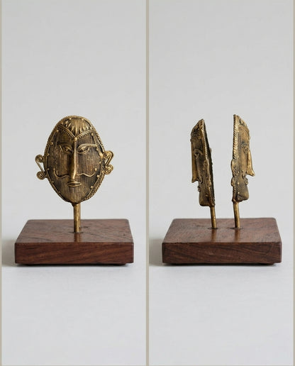 Dhokra Men &amp; Women Double-Sided Napkin Holder