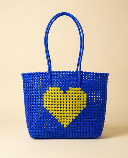 The Koodai Tote — Yellow Heart