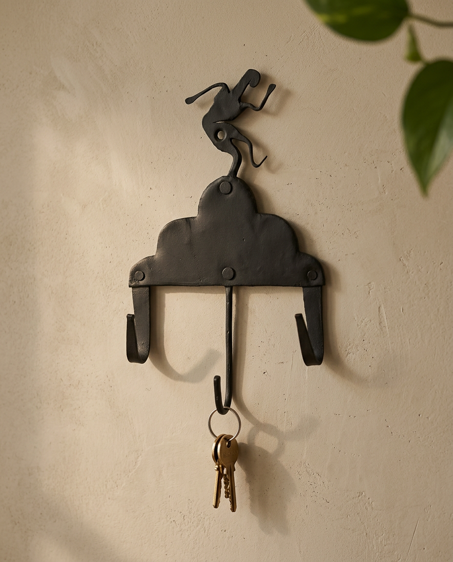 Wrought Iron Keyholder (Small)