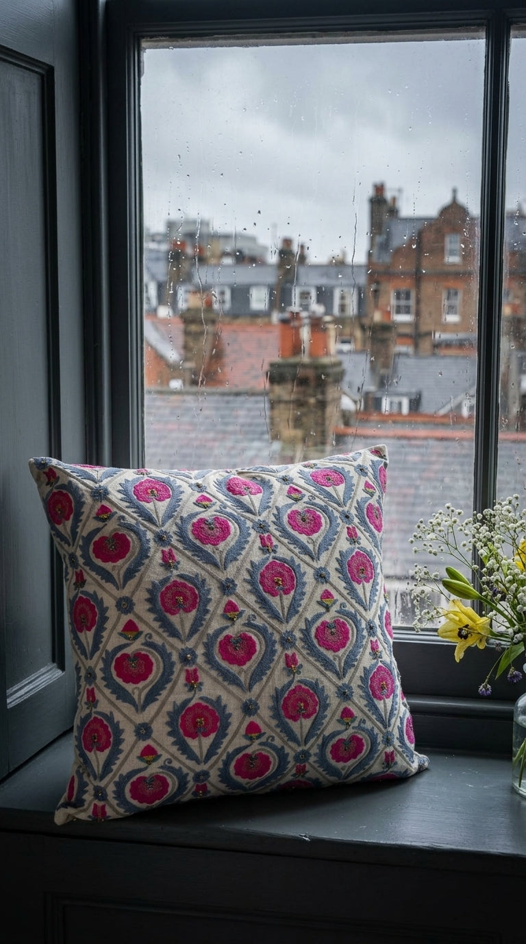 Oxford Suzani Cushion Cover