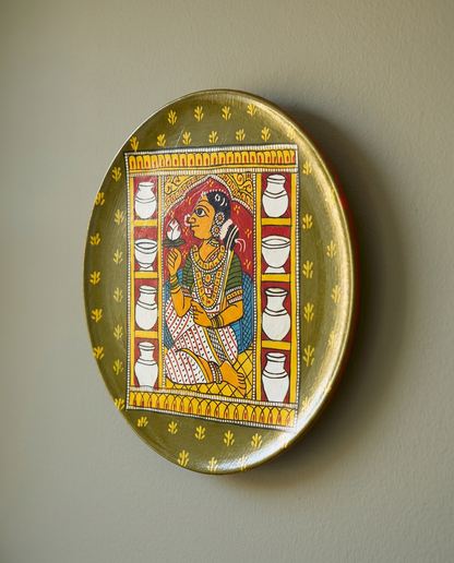 Cheriyal Wall Plate — The Tea Lover