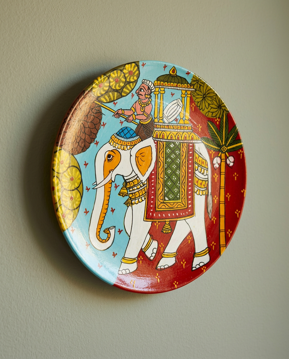 Cheriyal Wall Plate — The Royal Procession