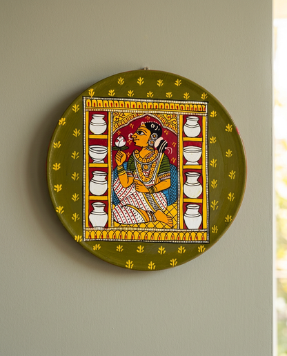 Cheriyal Wall Plate — The Tea Lover