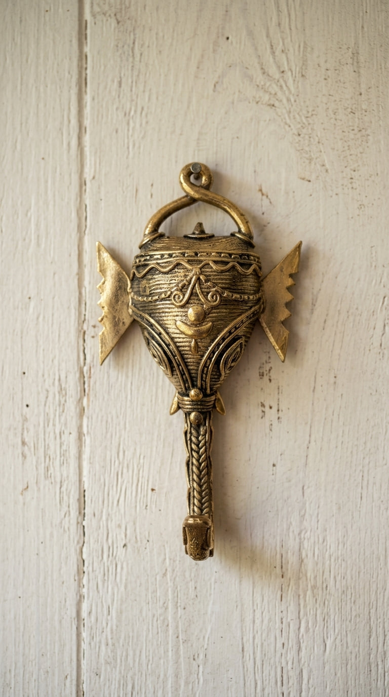 Dhokra Elephant Holder