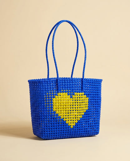 The Koodai Tote — Yellow Heart