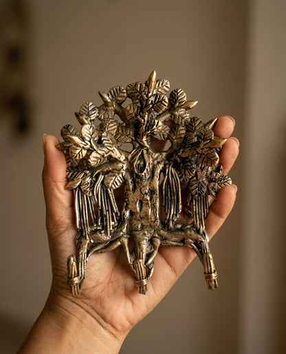 Dhokra Tree of Life Key Holder