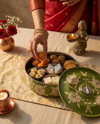The Garden Spice Box — Peony Olive