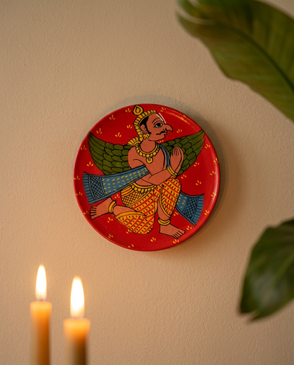Cheriyal Wall Plate – Garuda