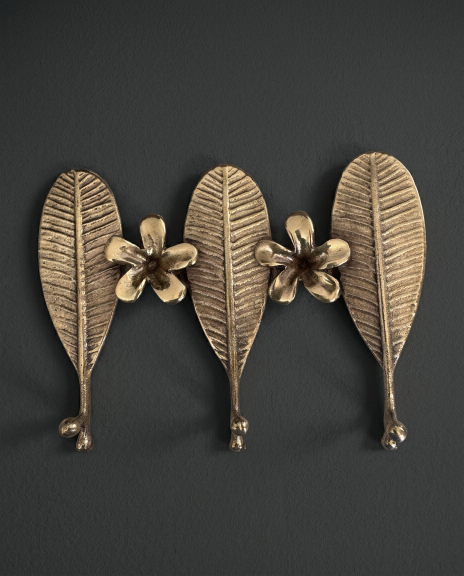 Champa Brass Wall Hook