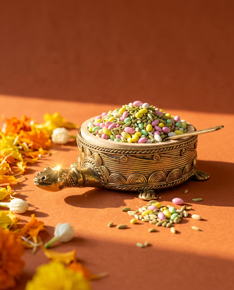 Dhokra Tortoise Serving Bowl