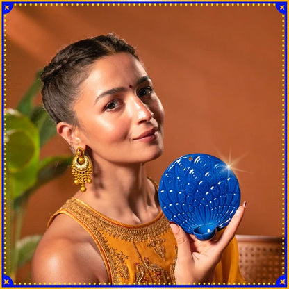 Peacock Wall Hanging Diya Holder