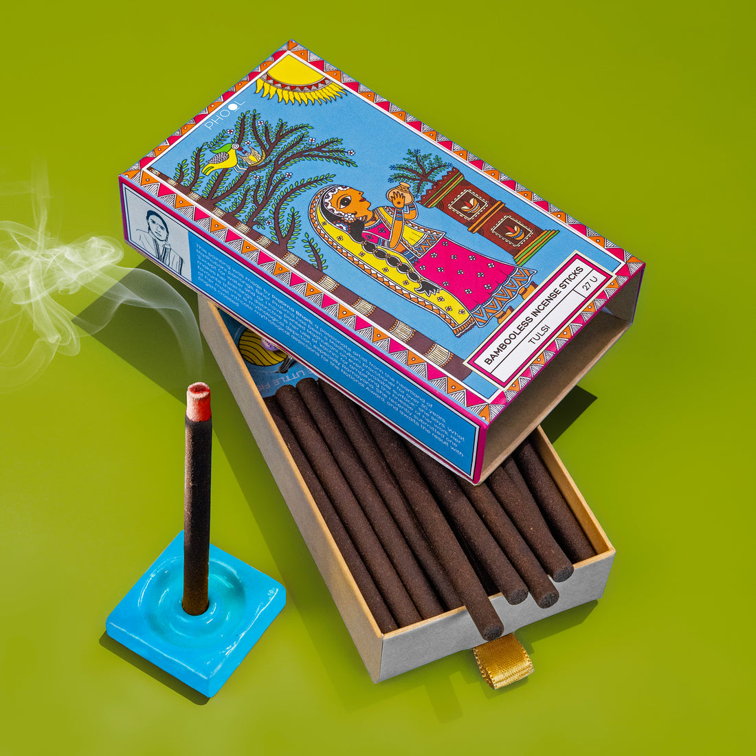 Bambooless Incense Sticks - Tulsi